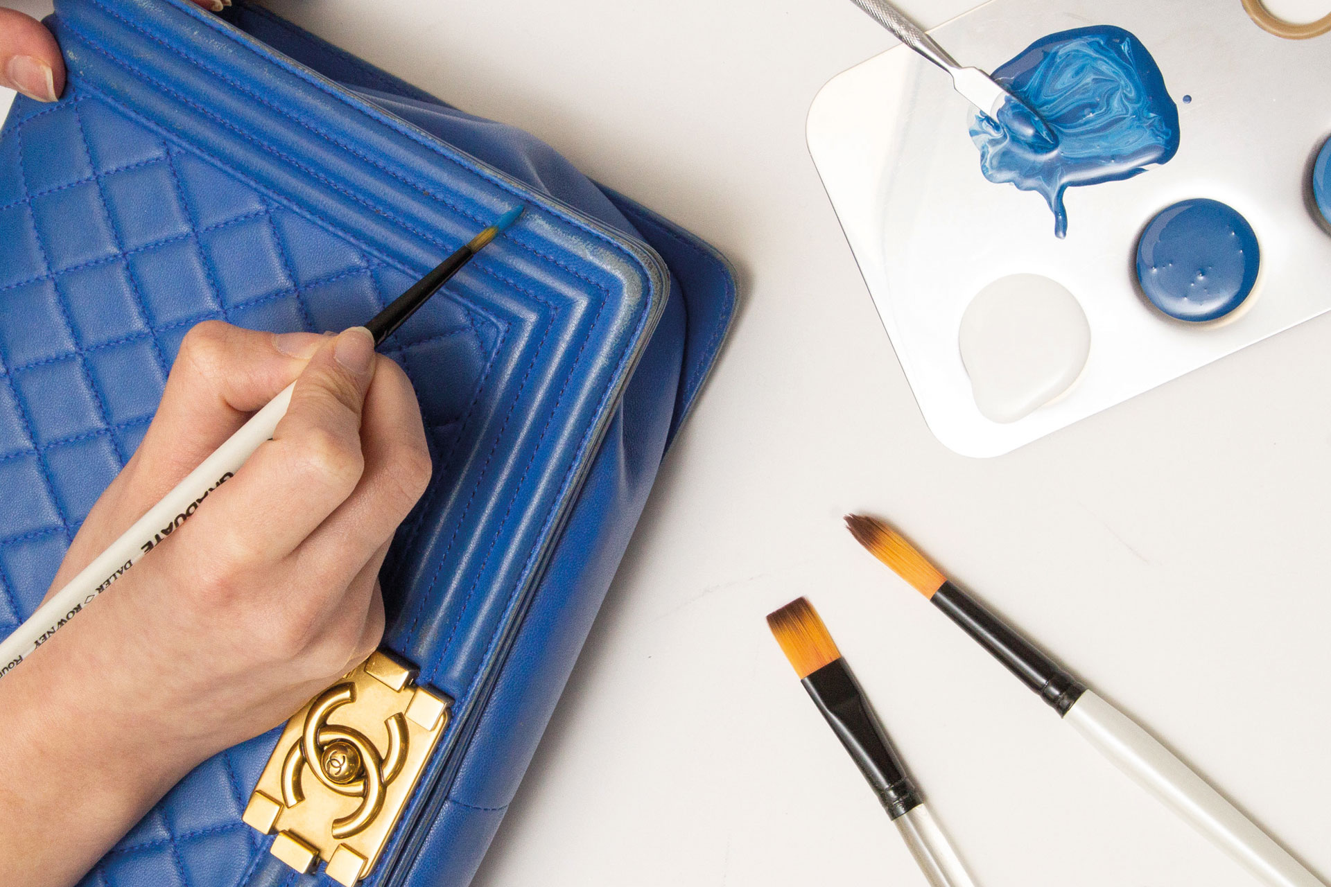Charlotte Staerck’s Handbag Clinic breathes life into old bags.