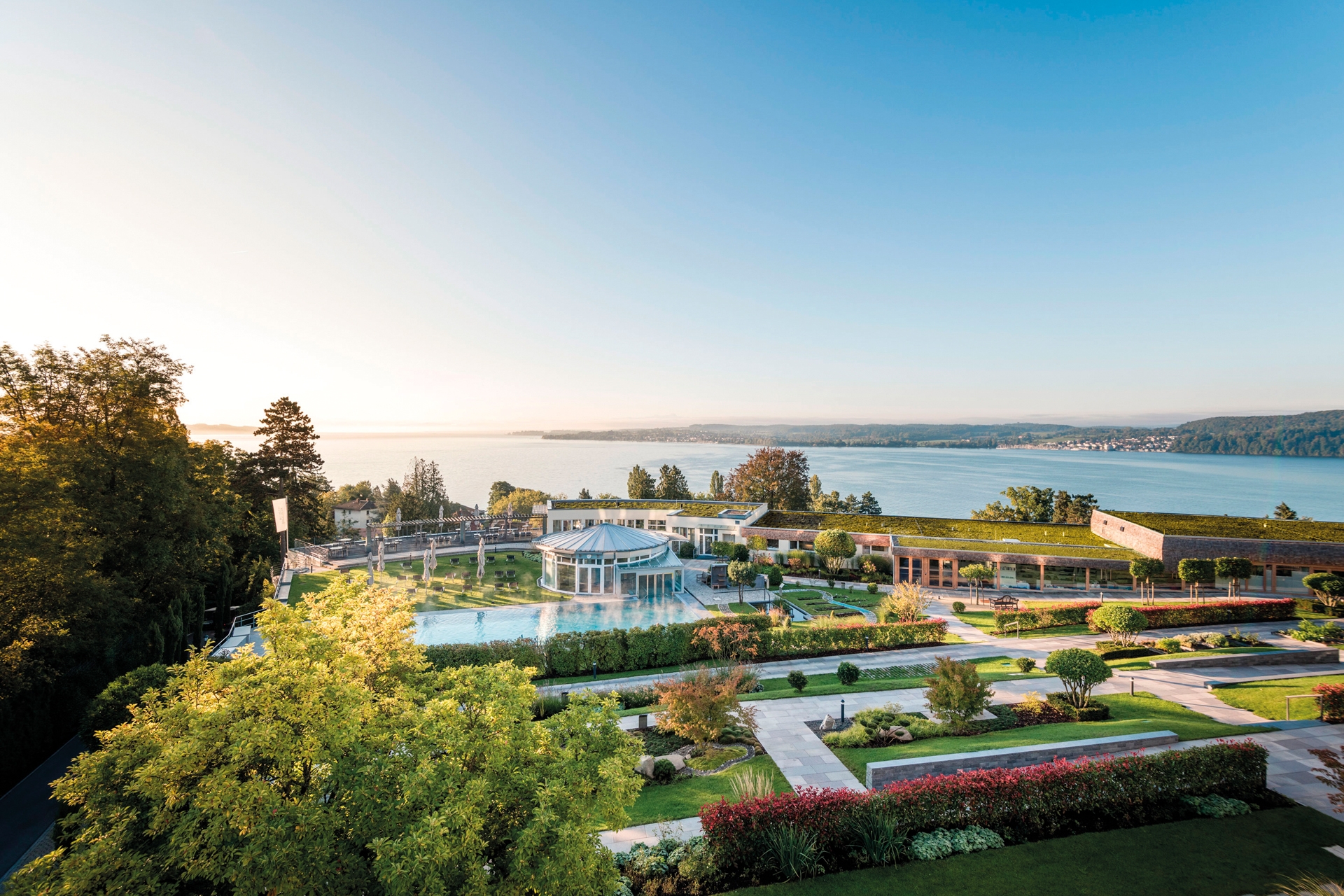 Buchinger Wilhelmi garden view