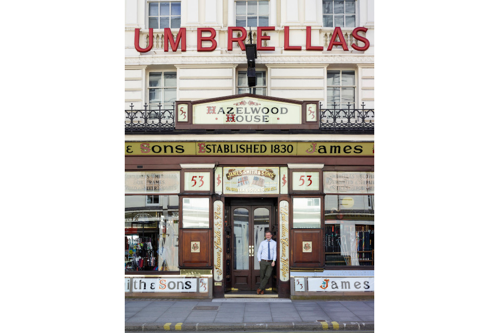 London Shopfronts - James Smith & Sons