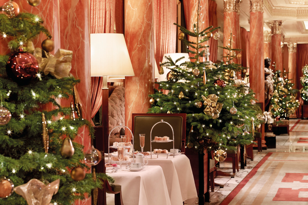 christmas afternoon tea at the Dorchester