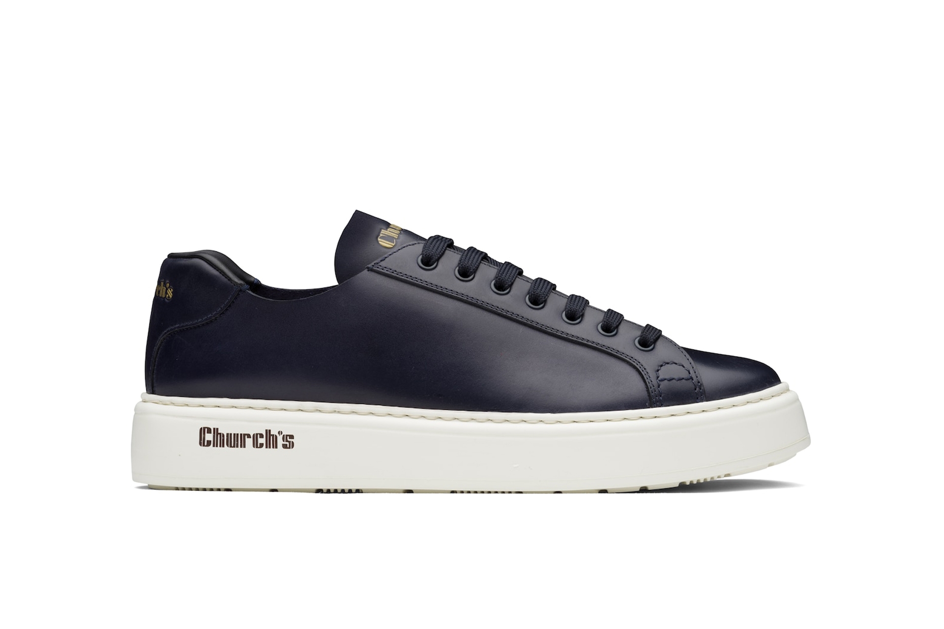 Church's Mach 1 Monteria Calf Classic Sneaker Blue