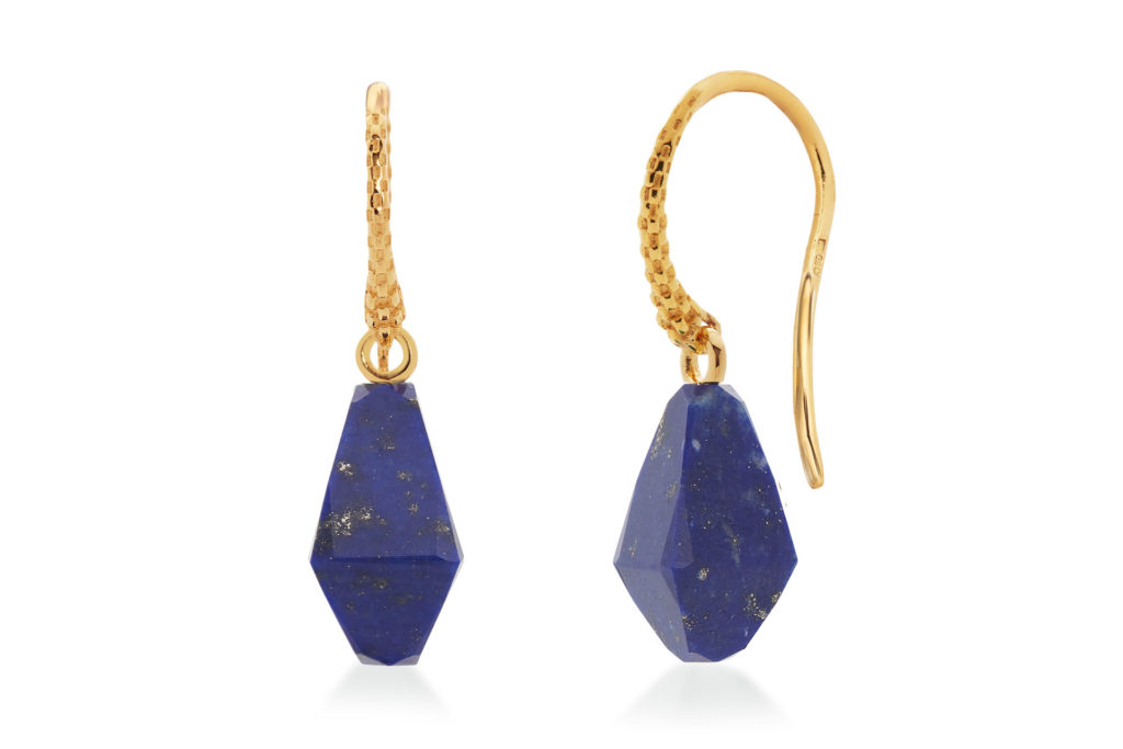 Monica Vinader x Doina Gemstone Wire Earrings, £125