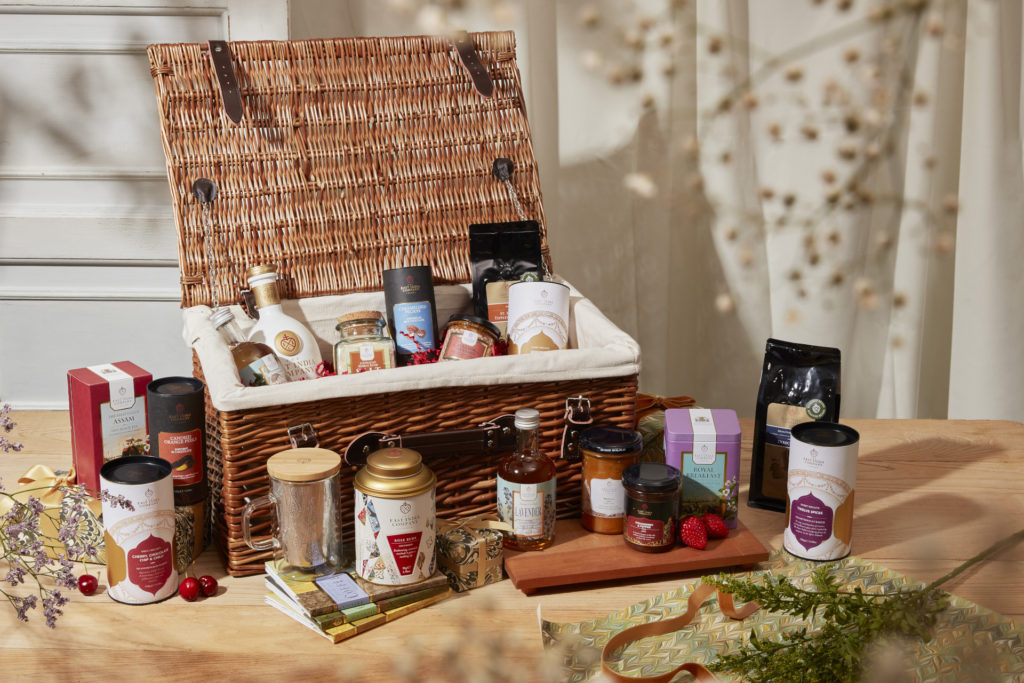 A Connoisseur’s Christmas Discovery Luxury Hamper, Wicker Basket