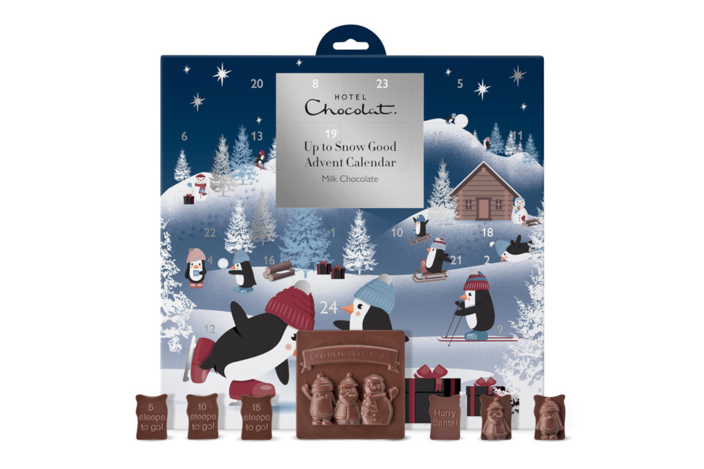 Penguin chocolate advent calendar