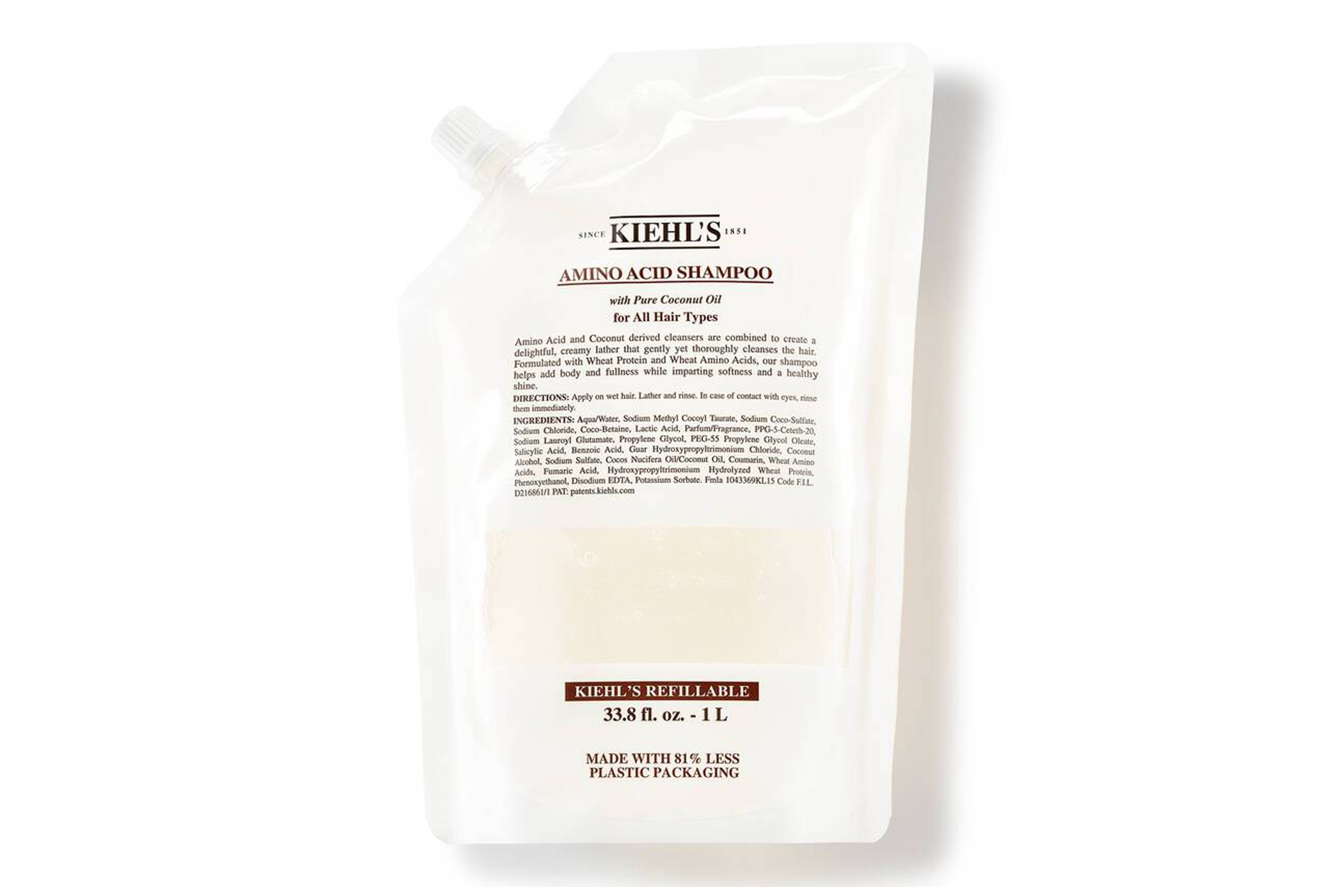 Keihls amino acid shampoo