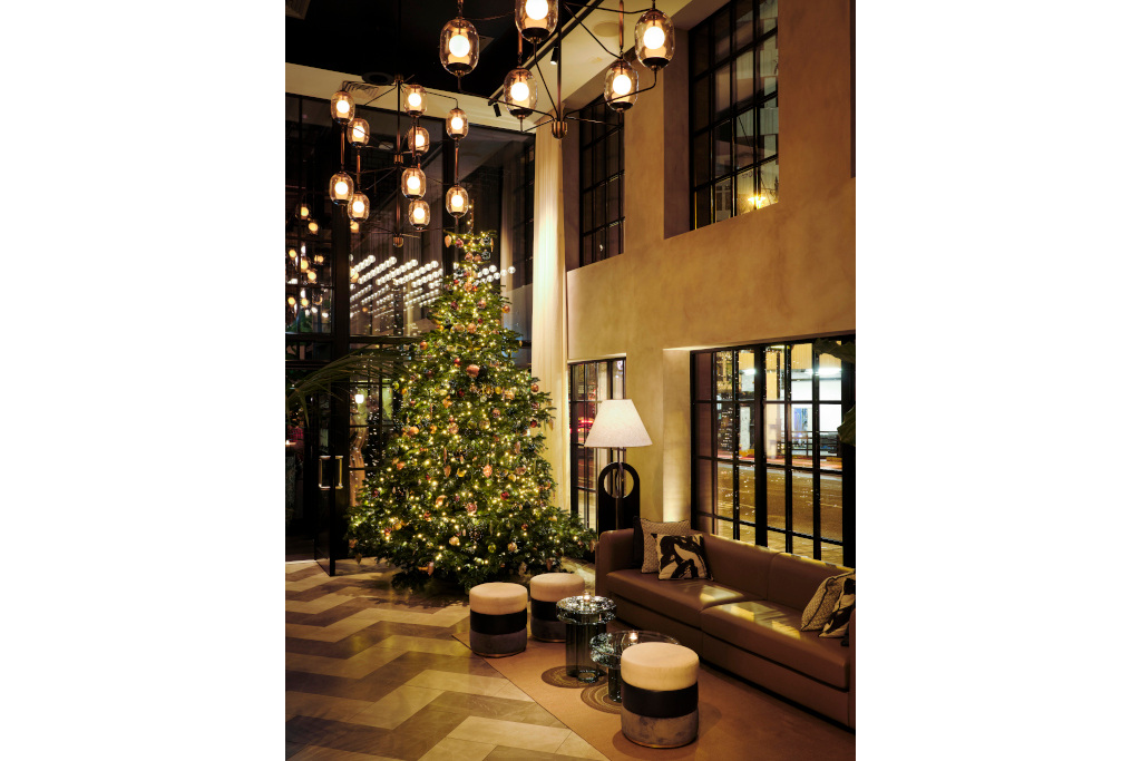 Mondrian Shoreditch Christmas Tree