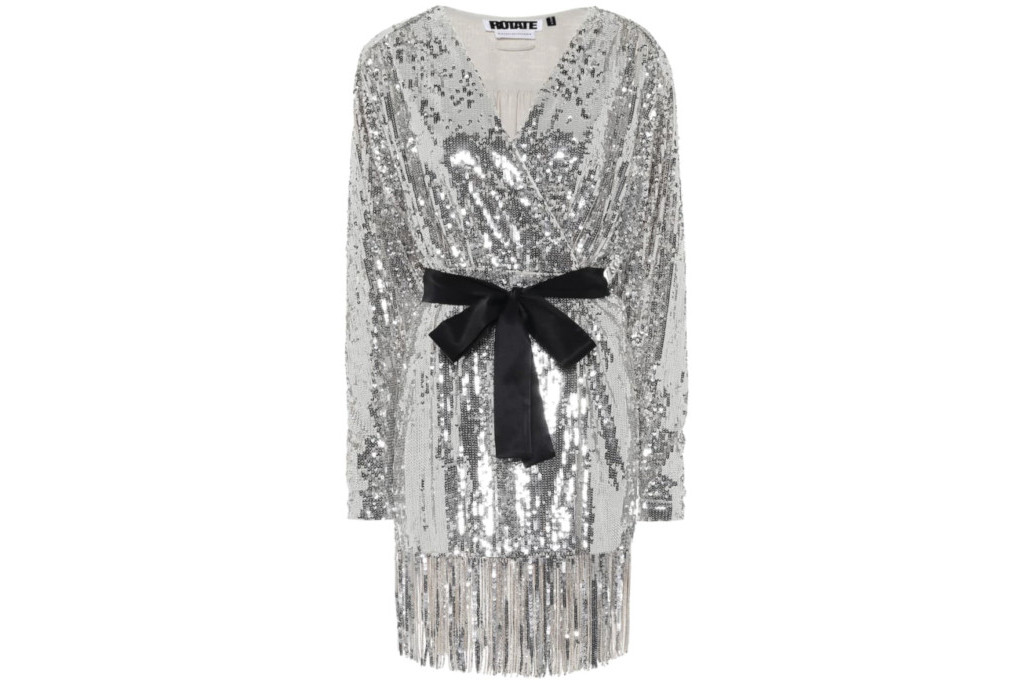 Birger Christensen Silver Dress