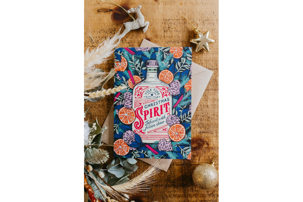 Lisa Maltby Christmas Spirit Card