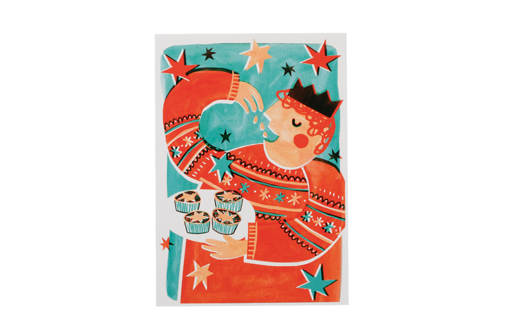 Artsy Christmas Cards - UAL x Tate Cards by Gracie Dahl