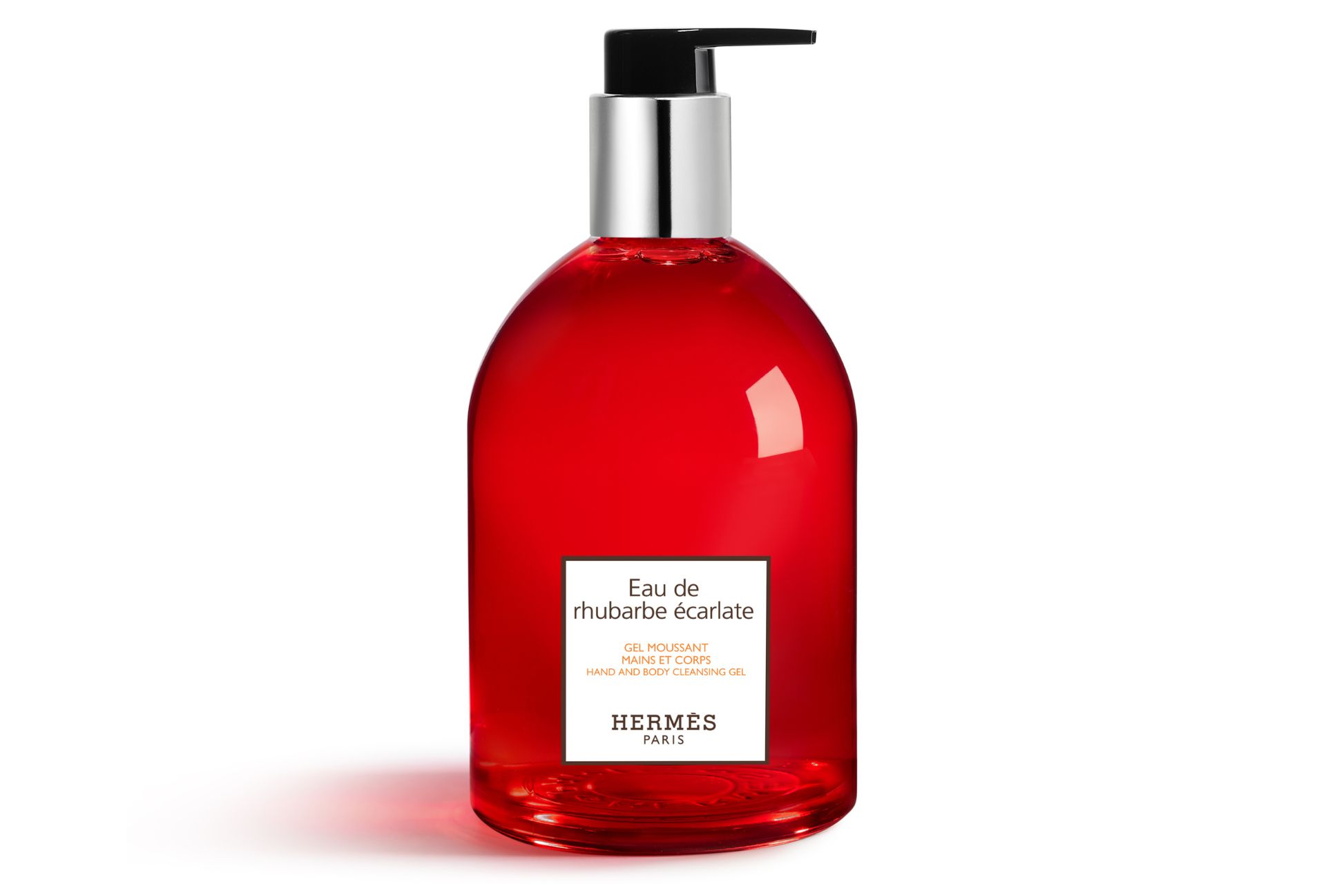 Hermes rhubarb cleansing gel