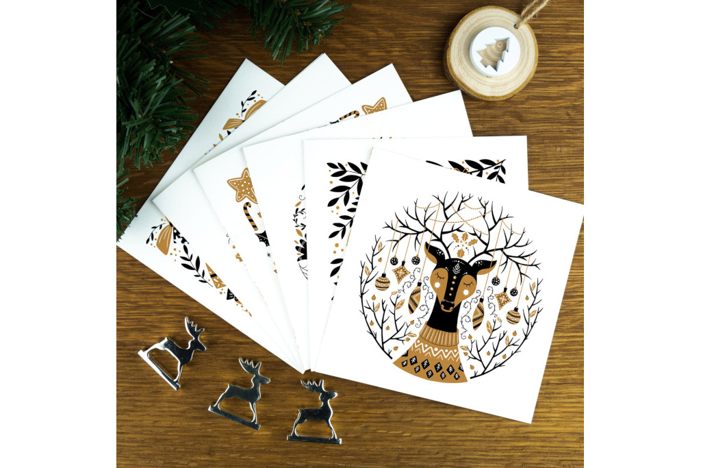 Com Bossa Studio Nordic Xmas Card Pack