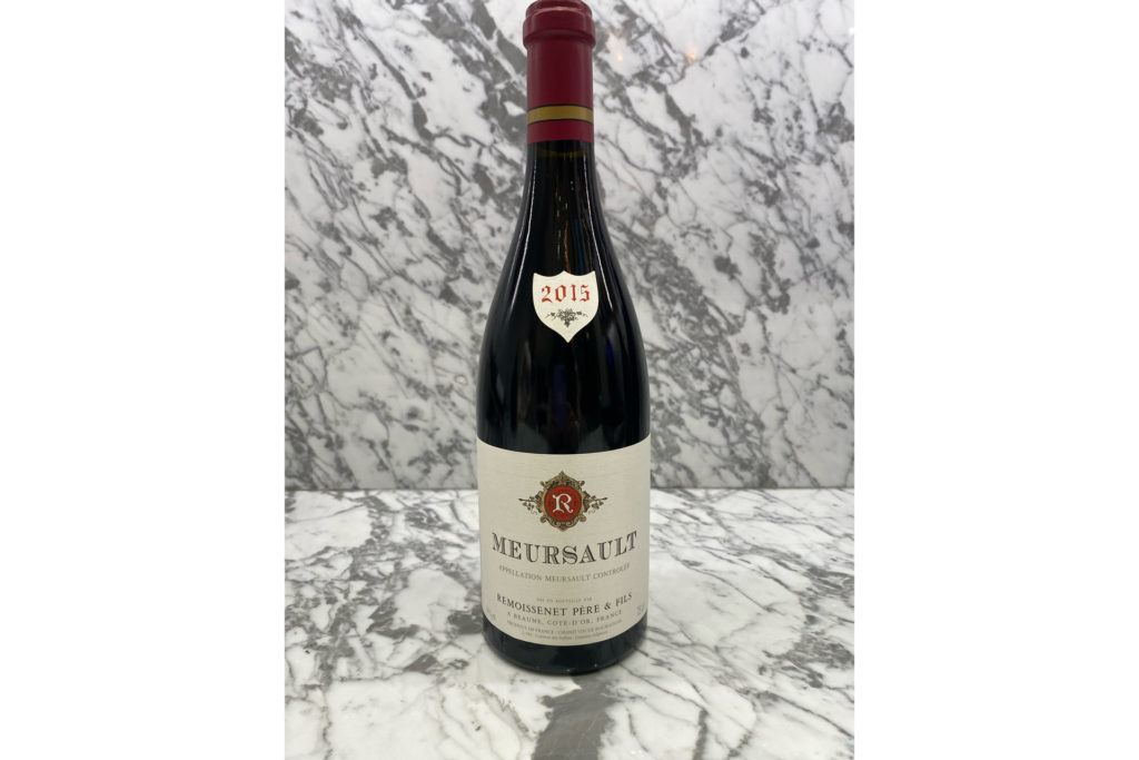 Remoissonet Pere and Fils Meursault Rouge 2015, £52, Oeno House, Royal Exchange