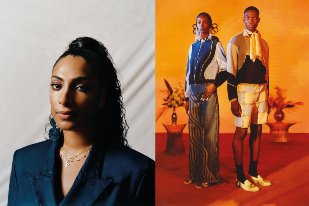 Priya Ahluwalia & Models in their clothing (10 BAME Designers To Watch)