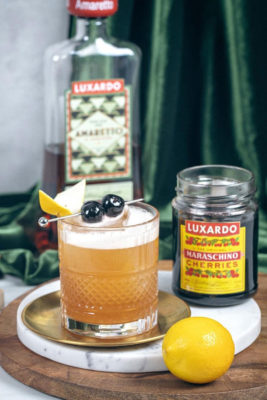 Spiced Amaretto Sour