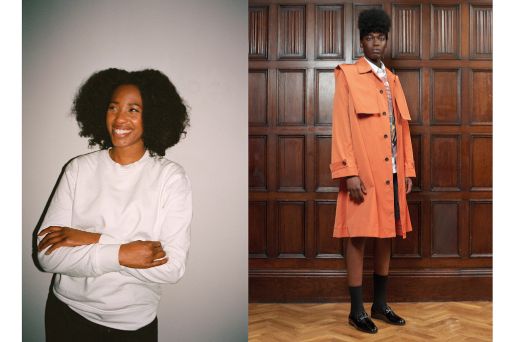 Bianca Saunders & Models in their clothing (10 BAME Designers To Watch)