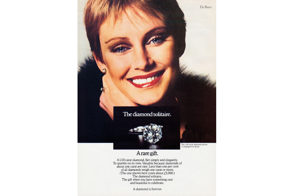 De Beers advert