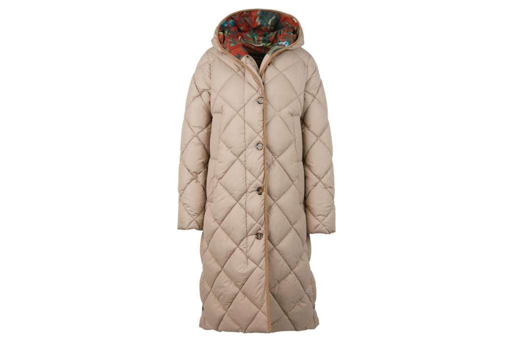 Cream quilted jacket
