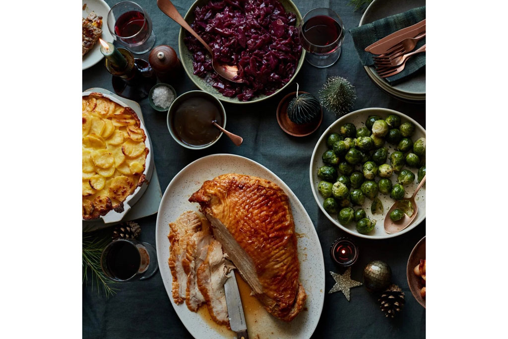 Festive turkey feast from Cote at Home