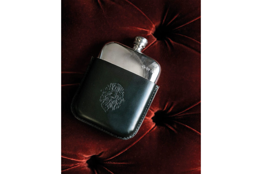 Fife arms hip flask