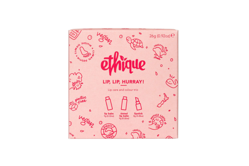 Ethique lipstick gift box