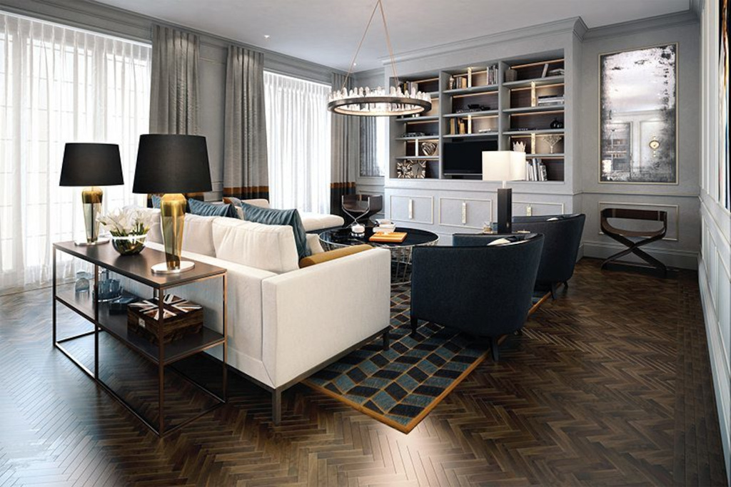 Sitting room in neutral colours