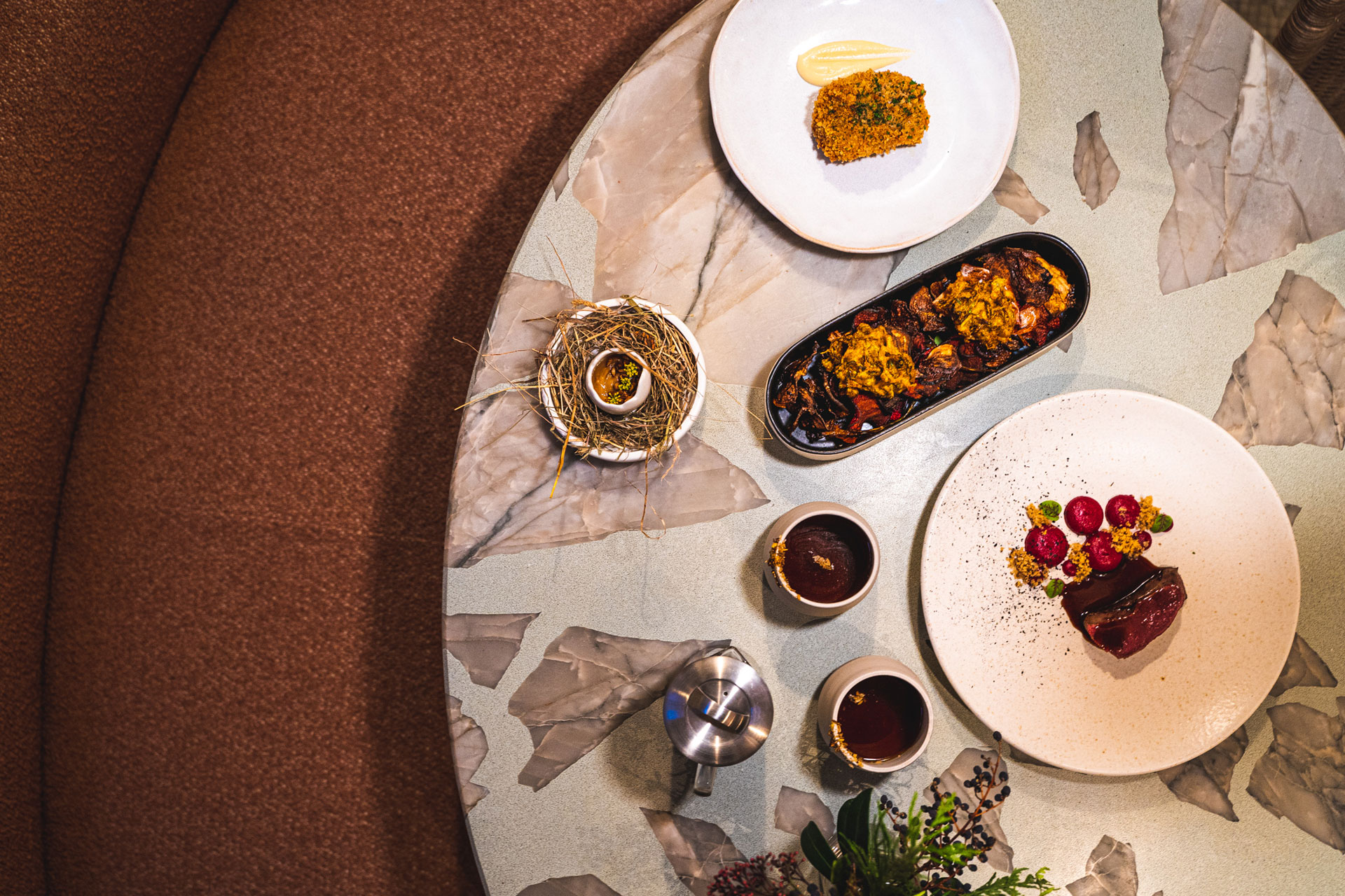 Regenuary menu at Native