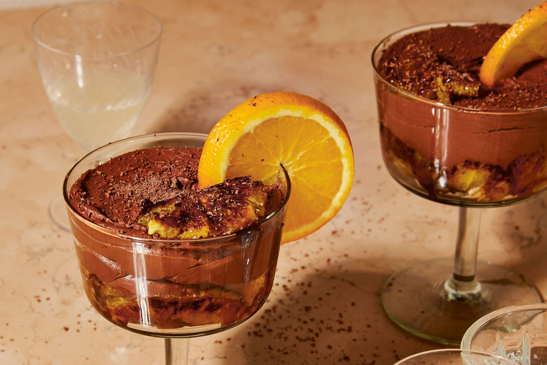 Chocolate orange mousse