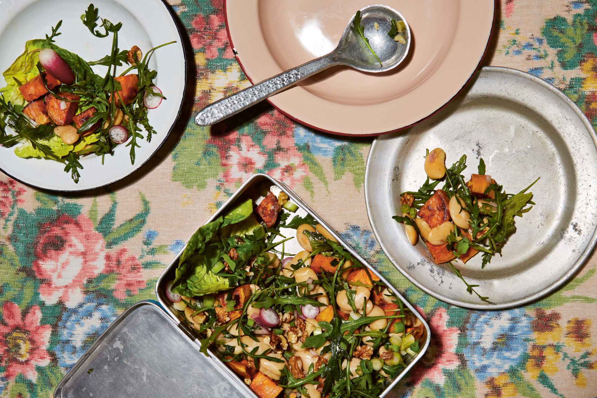 Recipe: Roasted Sweet Potato and Butter Bean Salad