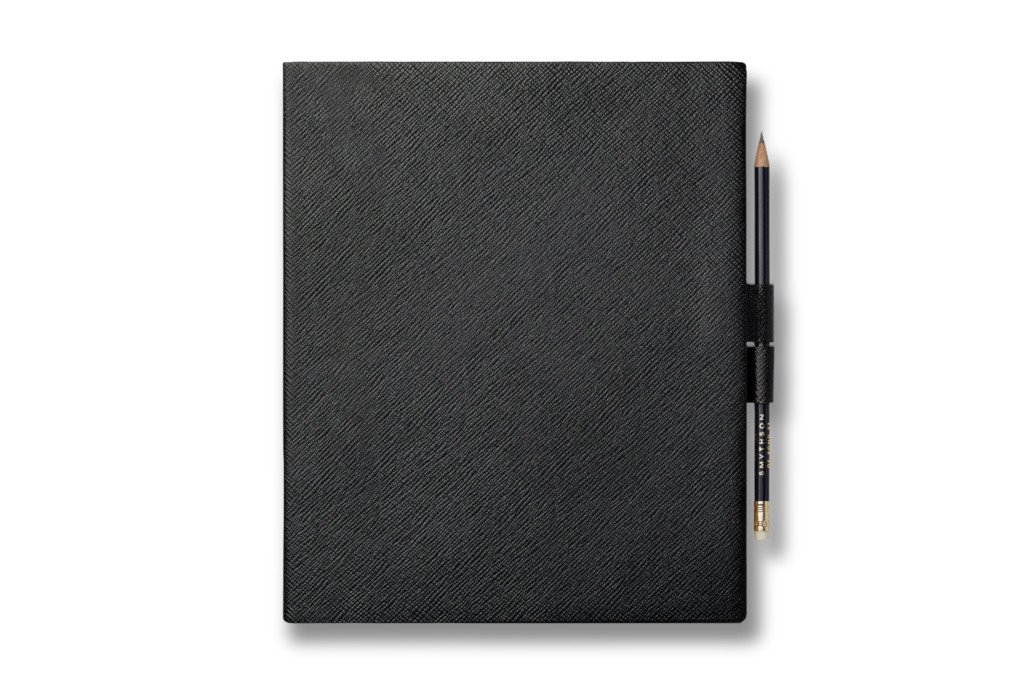 Black sketchbook