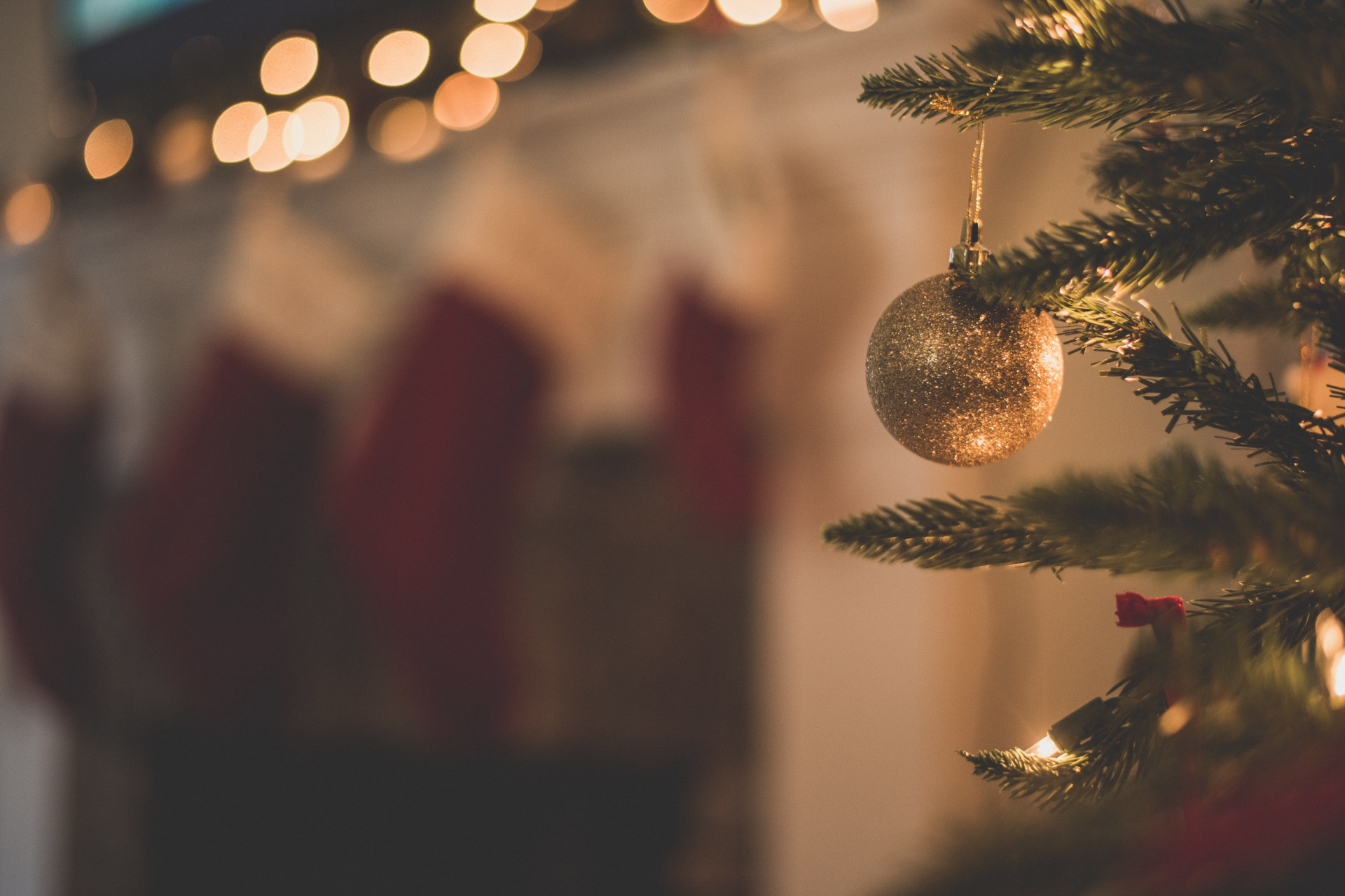 Christmas Tree and Stockings
