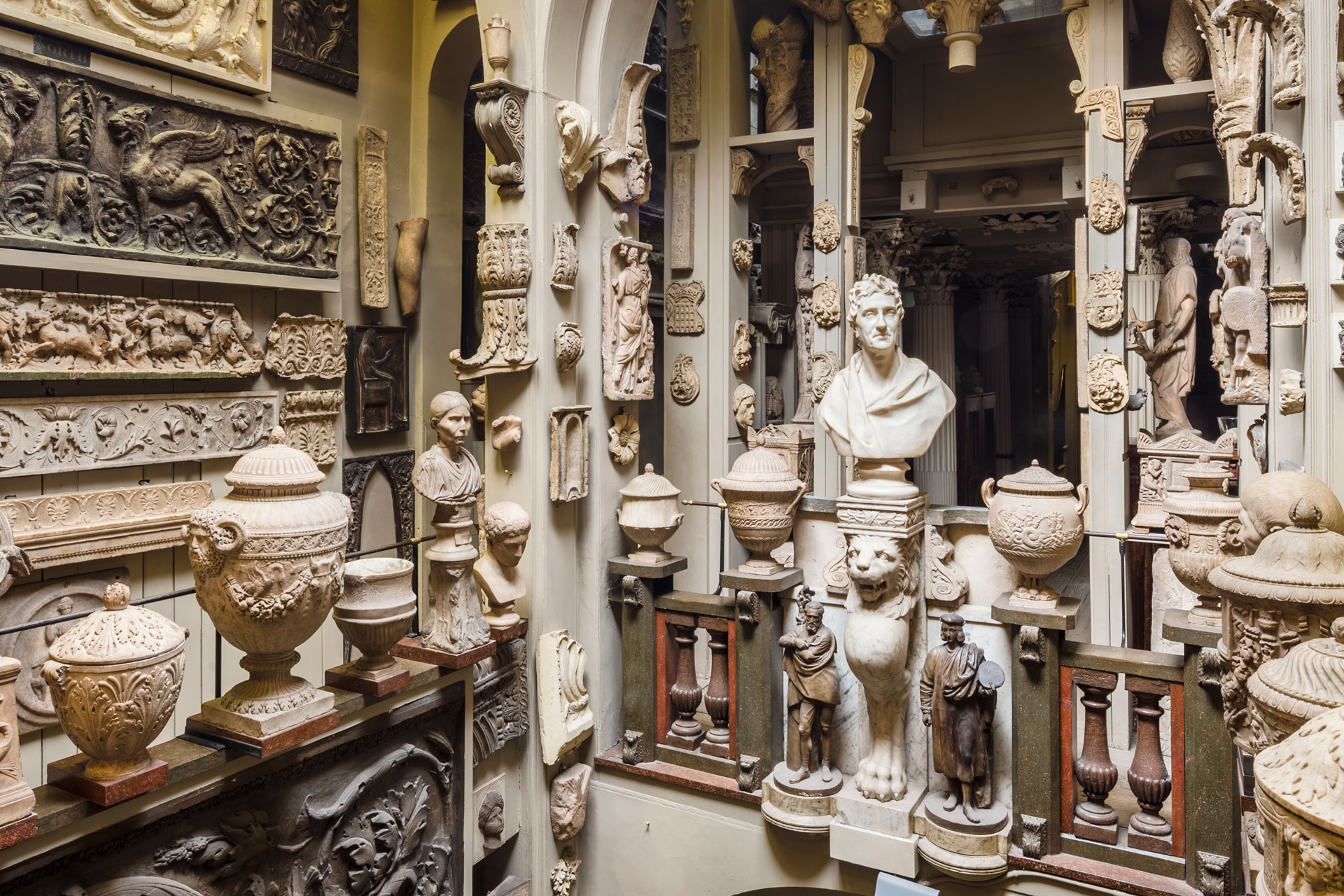 The Dome Room at The Soane Museum