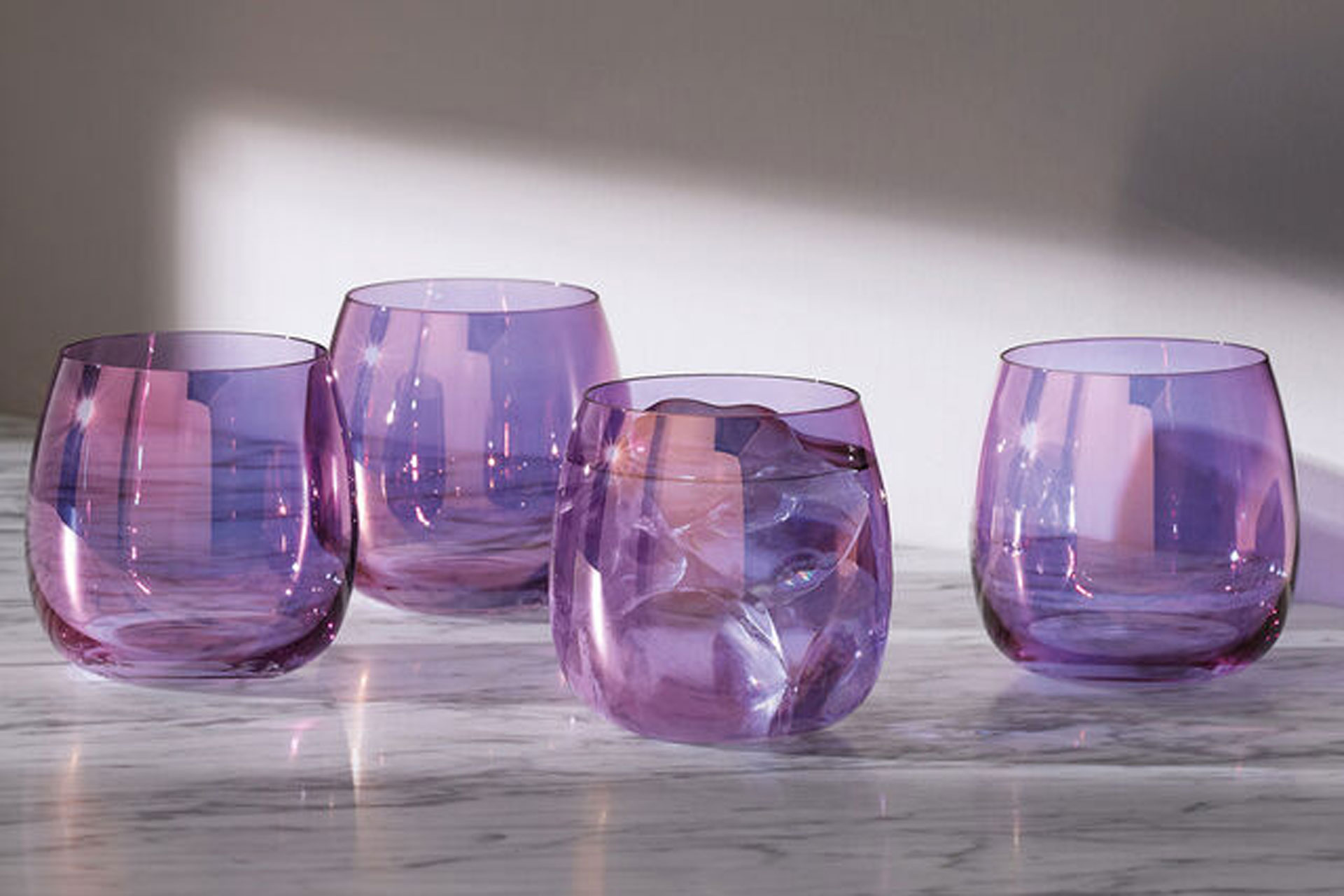 LSA Aurora Stemless Glass set of four