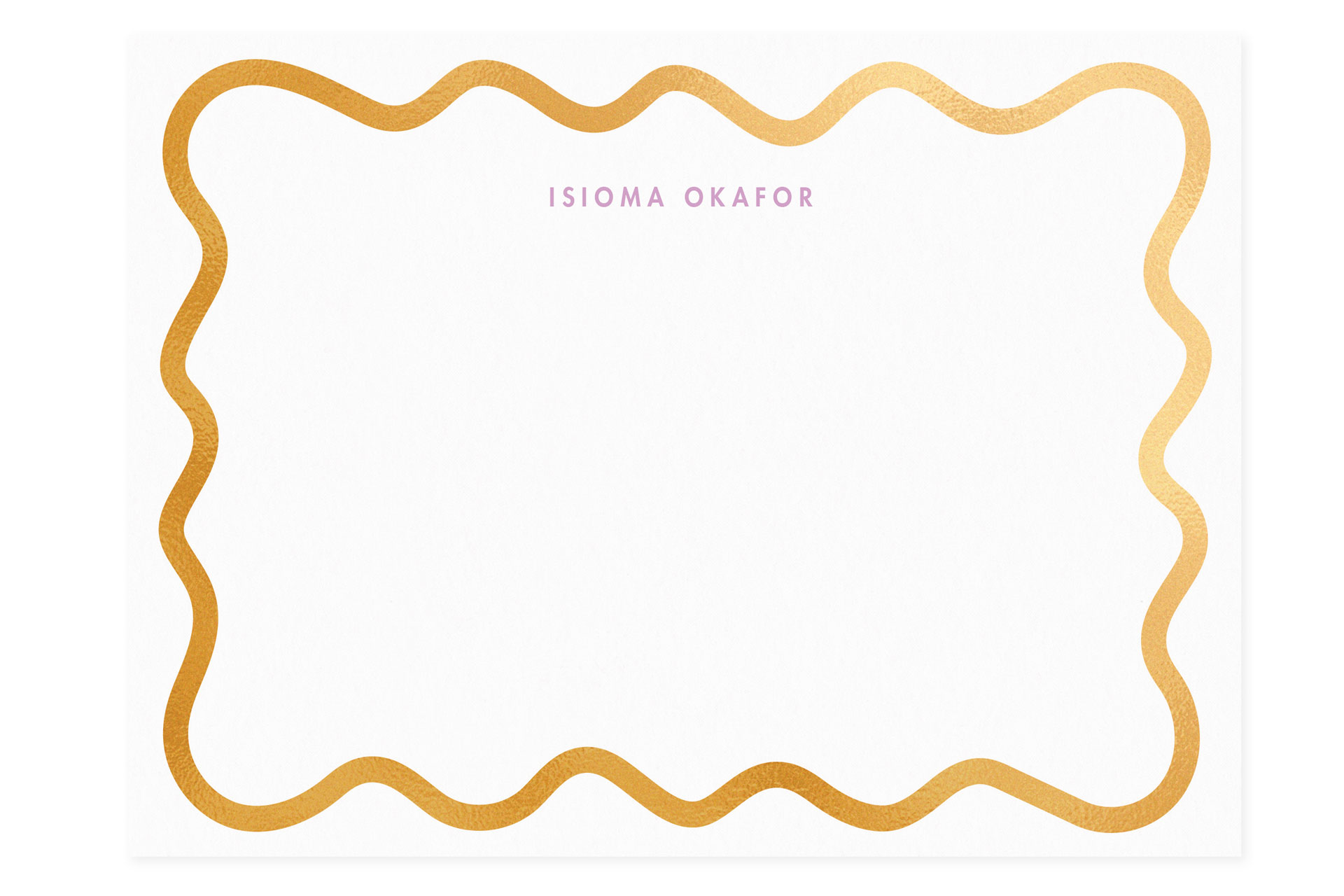 Papier x Matilda Goad Card