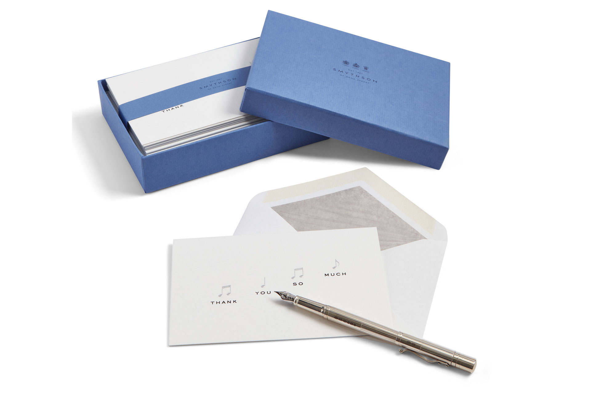 Smythson Thank You Card Christmas