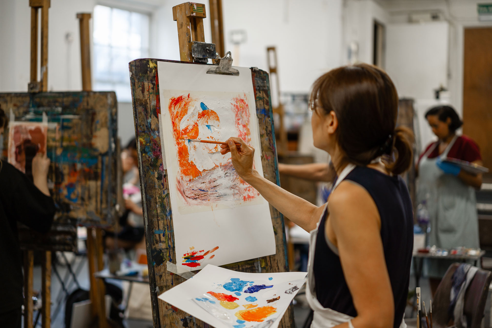 Painting at Art Academy