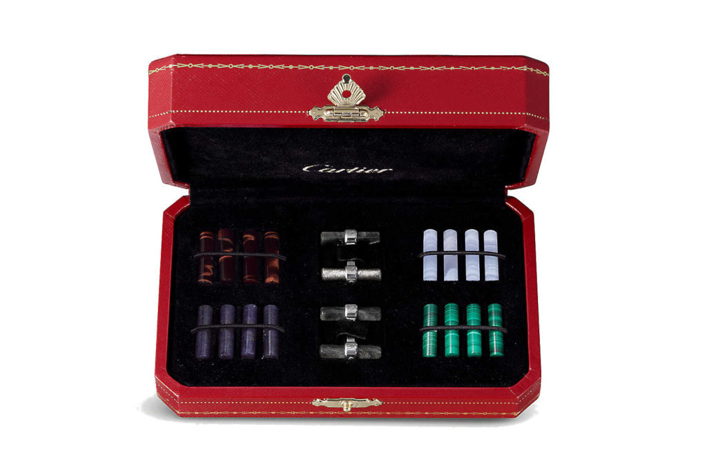 Cartier Santos de Cartier Daily Mood cufflinks set