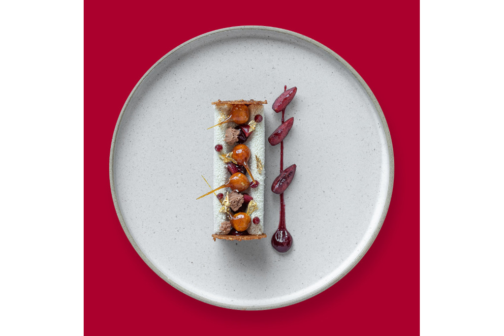 plate of dessert