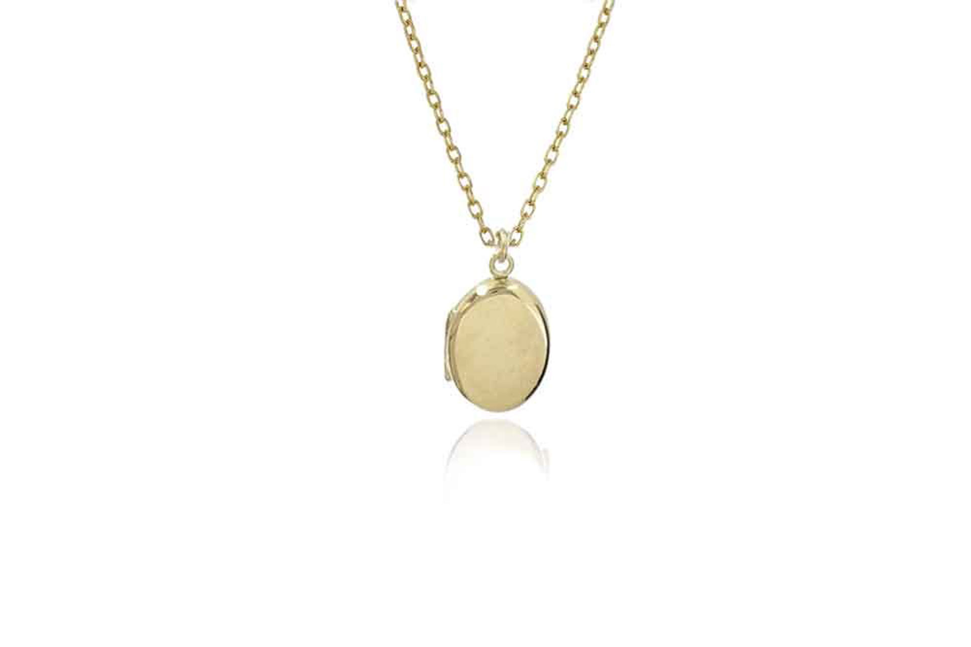 Fortnum & Mason X EC One Small Oval Locket Necklace