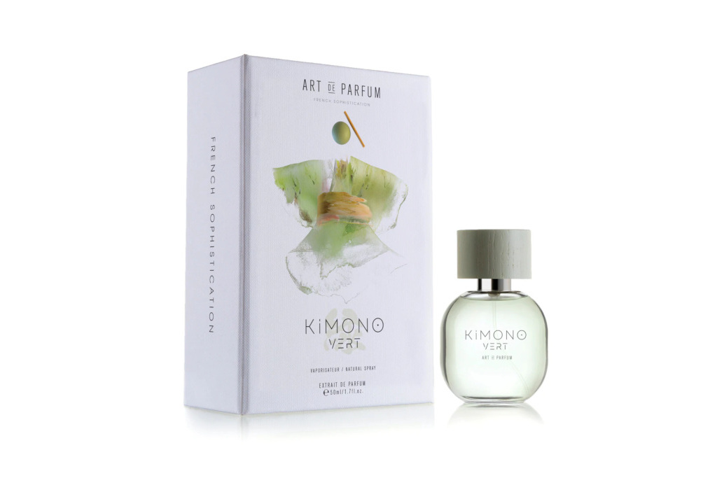 Perfume bottle and box