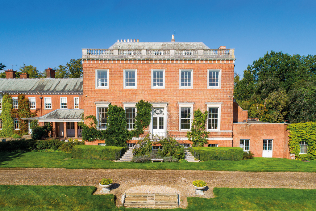 red brick georgian house hertfordshire