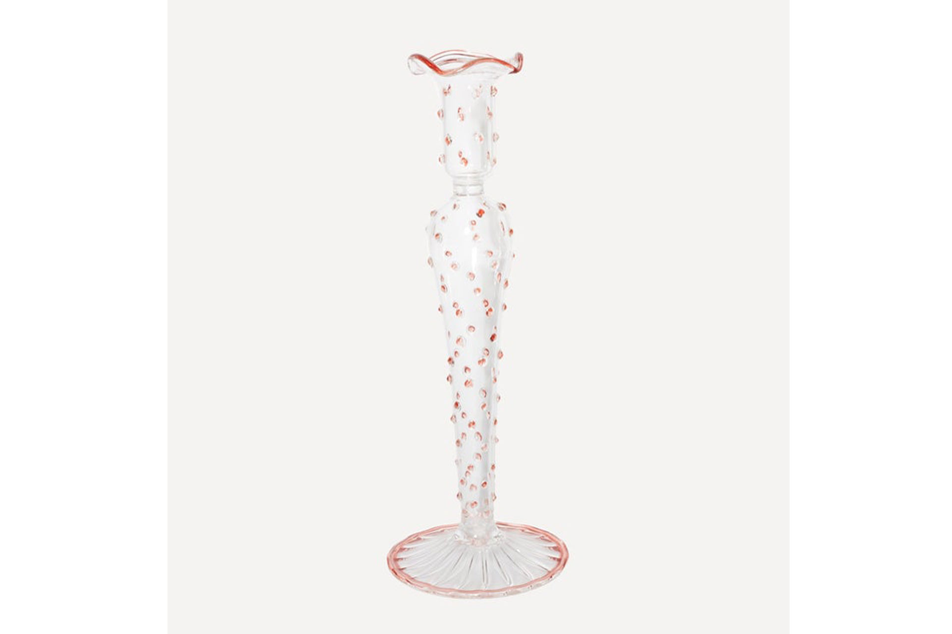 Issy Granger X Olive & Co. - The Dotty Glass Candlestick