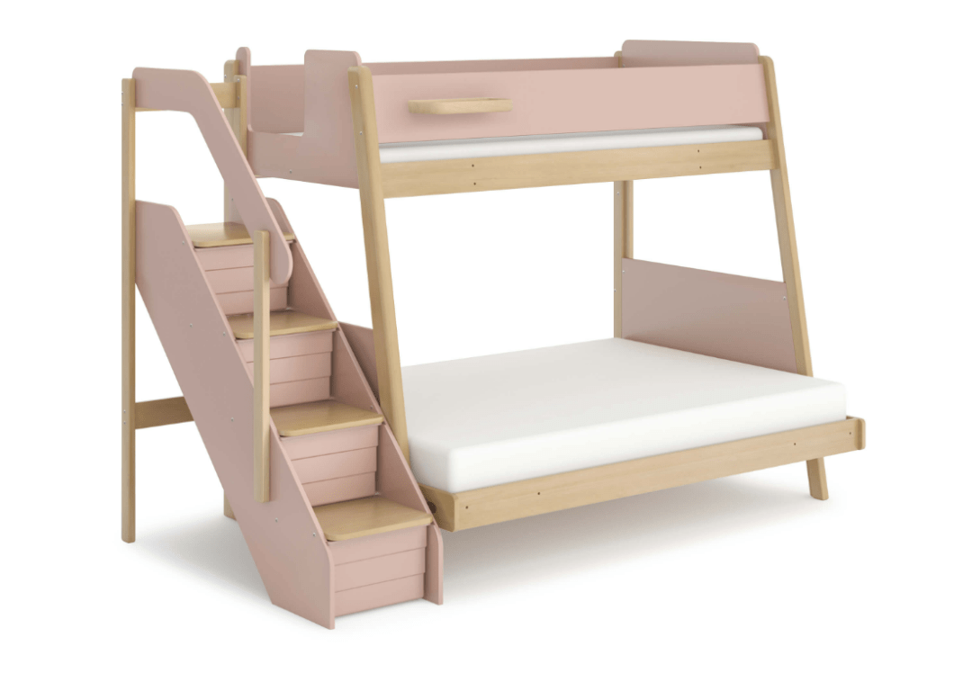 Natty Maxi Bunk Bed with Storage Staircase
