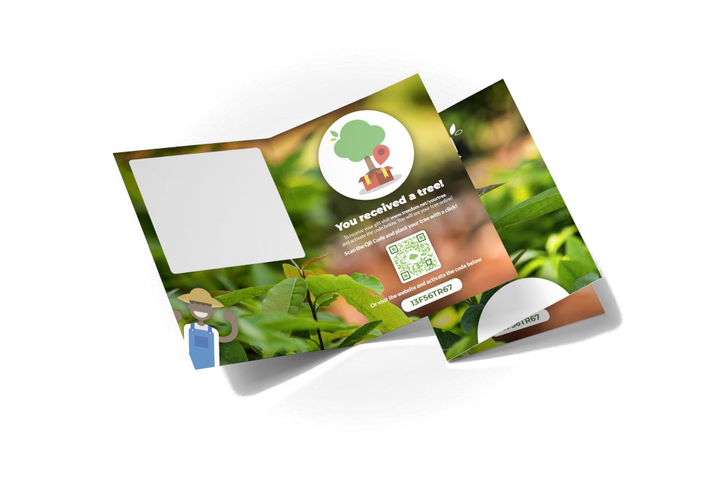 Leaflet for tree planting