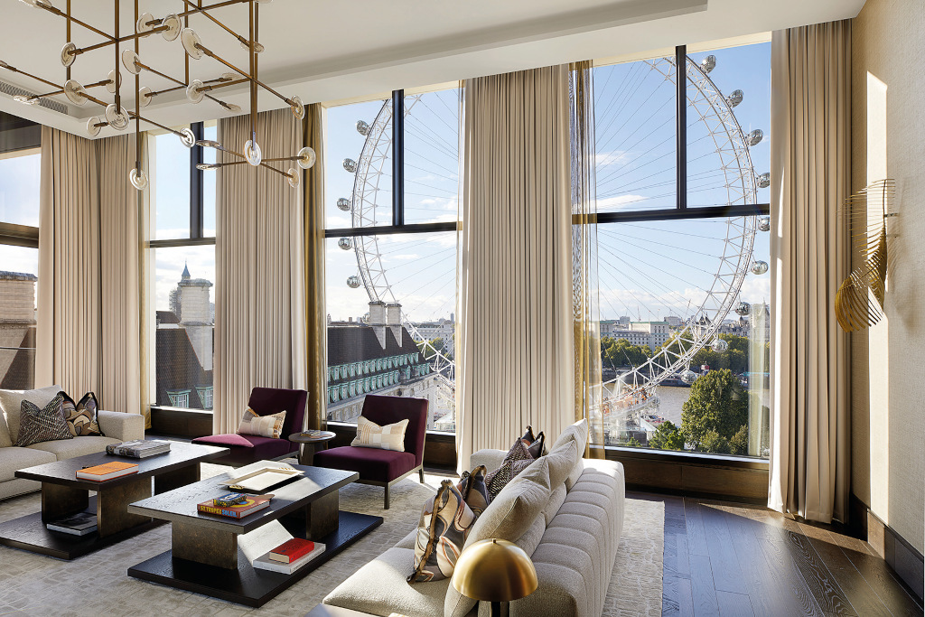 waterloo property view of london eye