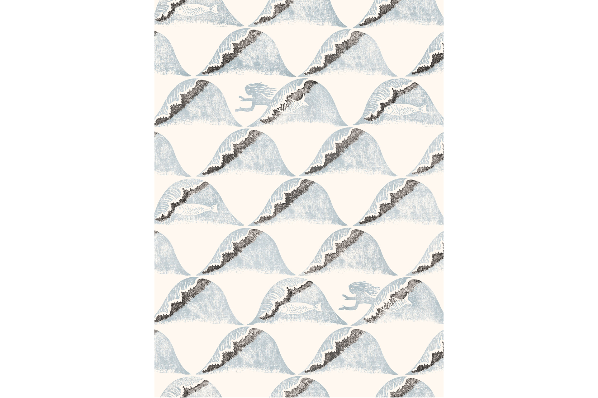 Wave (1929) ~ Edward Bawden wallpaper