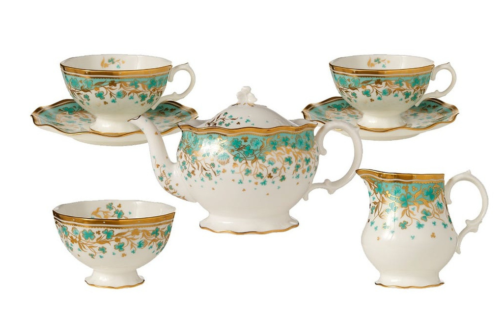 Fortnum's Cloverleaf Tea for Two Set