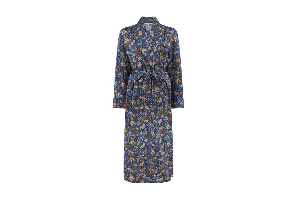 Bonsoir London Mabelle Silk Dressing Gown