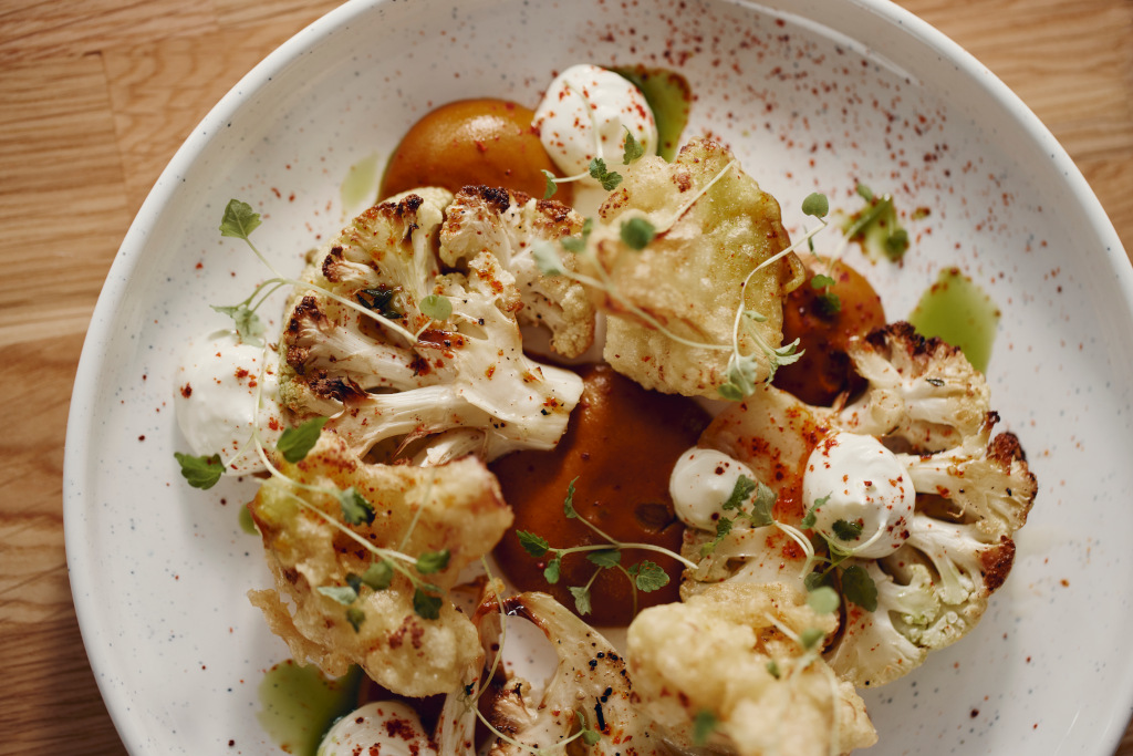 @Greg Funnel - Tempura Cauliflower at Walter's