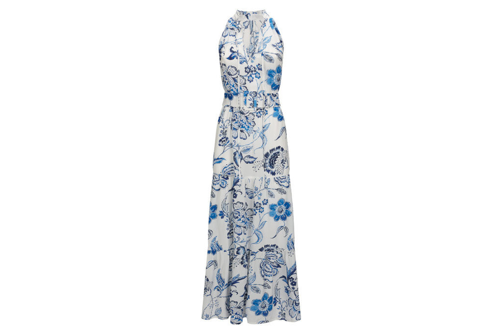 EVARAE Arlo Dress in Organic Silk (Granada Baroque)