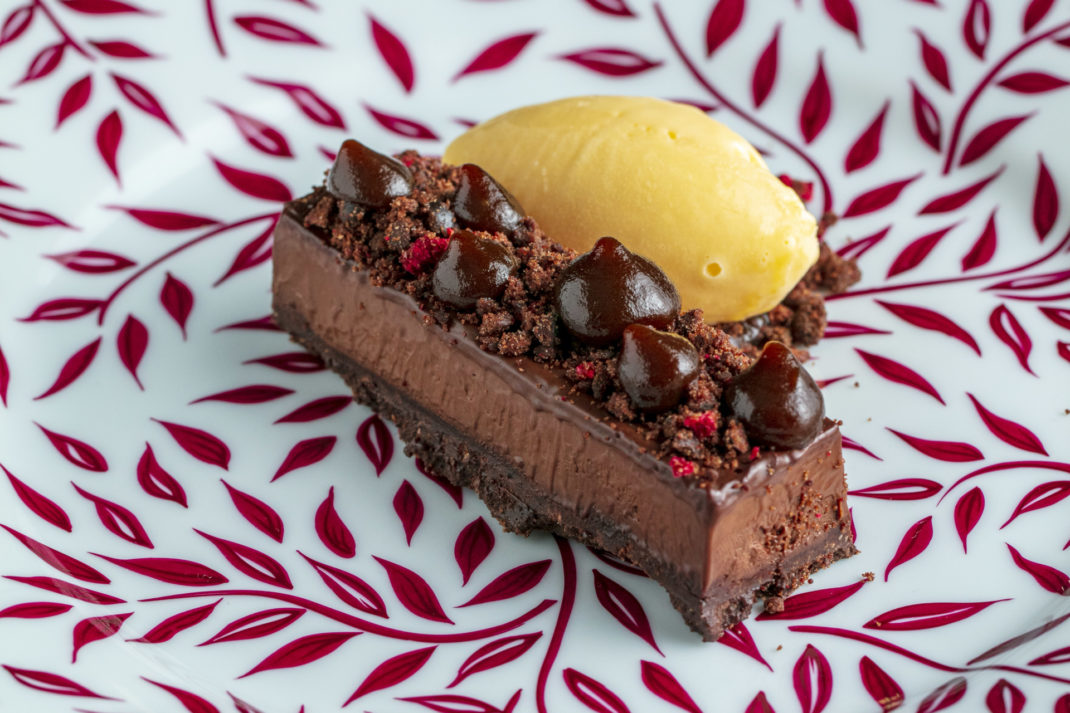 Recipe vegan chocolate delice